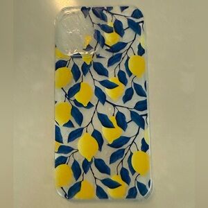 NWT! Lemon Pattern IPhone 16 Plus Case
